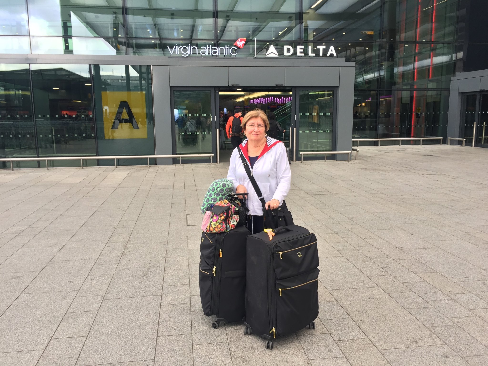 Jane at Heathrow Airport — London