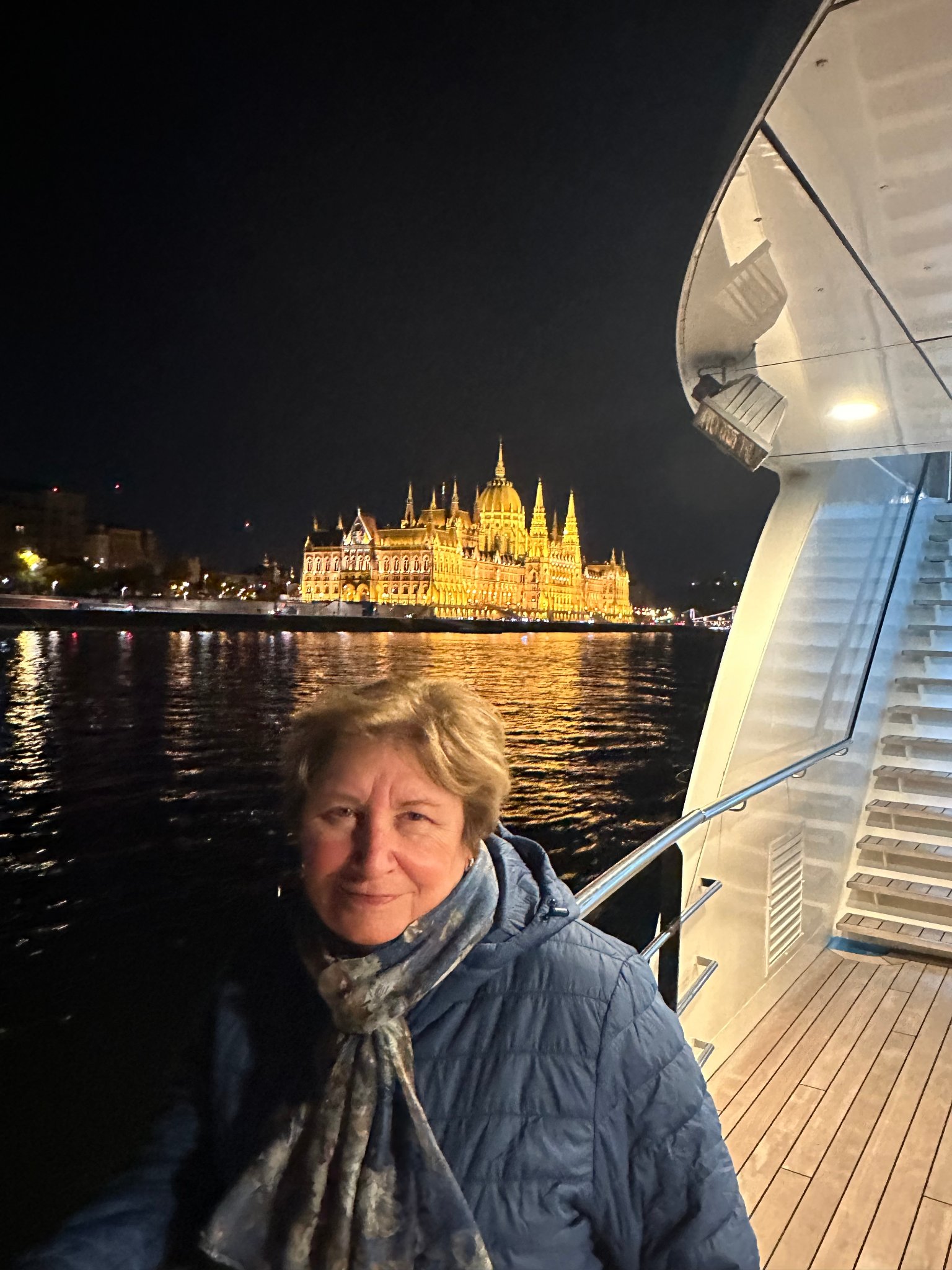 Budapest Parliament at Night — River Cruise